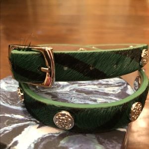Genuine Leather Rustic Cuff for St. Patrick’s Day!